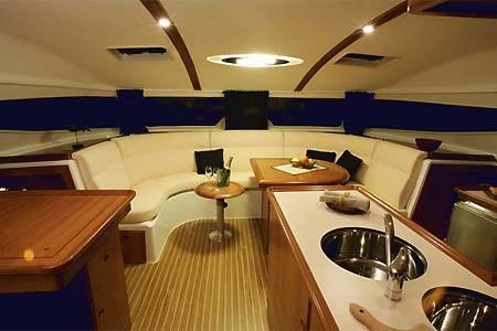Catamaran Charter Croatia Nautitech 44 Salon2