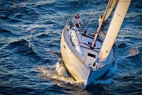 Sailboat Charter Greece Jeanneau Sun Odyssey 379 Bow2