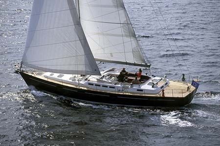 Yacht Charter Croatia Beneteau 57 Aft