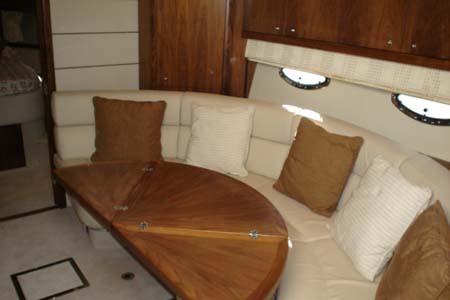 Yacht Charter Croatia Sunseeker Portofino 47 Salon1