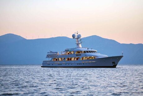Ancallia Superyacht Profile Sunset