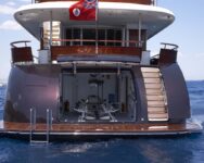 Cyrus One Luxury Charter Yacht Anchor Garage