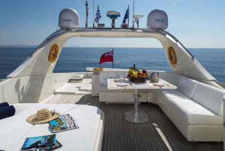Parcifal Sundeck Looking Aft