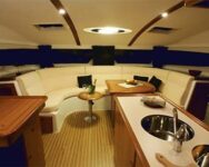 Catamaran Charter Greece Nautitech 44 Salon2