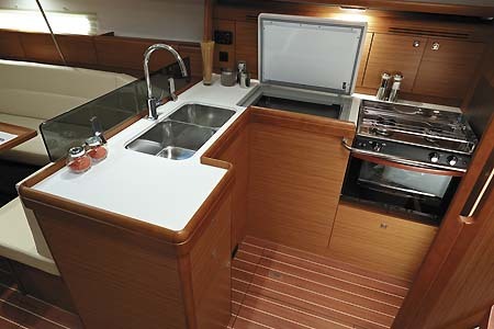 Yacht Charter Greece Sun Odyssey Ds 42 Ds Galley