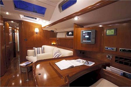 Yacht Charter Croatia Beneteau 57 Navigation Salon