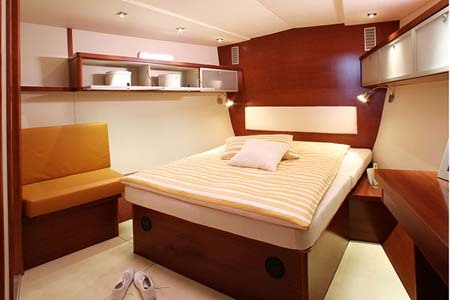 Yacht Charter Croatia Sailing Hanse 540 Cabin2