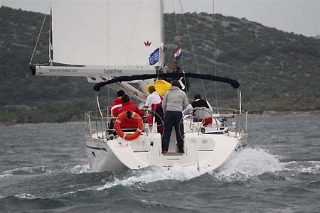 Croatia Regatta Charter Bavaria 46 Aft Sailing