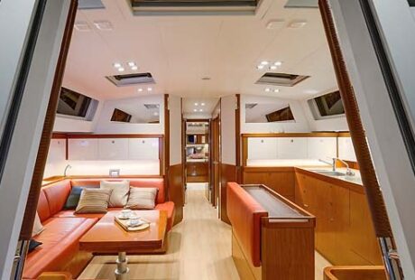 Yacht Charter Greece Beneteau Sense 55 Salon
