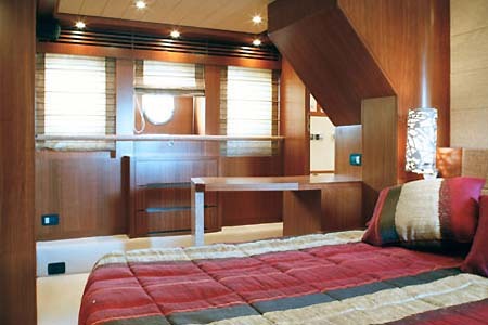 Yacht Charter Croatia Dalla Pieta 72 Salon Master Cabin2