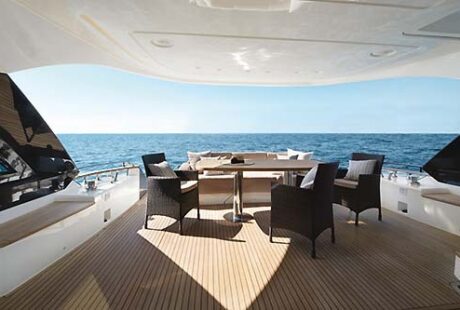 Monte Carlo Yacht 70 Deck Table