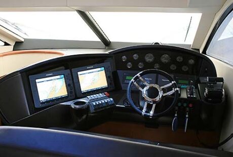 Sunseeker Predator 52 Cockpit