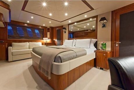 Sunseeker Yacht 90 Croatia Master Cabin
