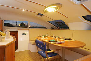 Catamaran Charter Croatia Nautitech 47 Interior 1