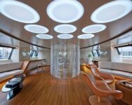 Luxury Sailing Yacht Perini Navi 56m Salon1