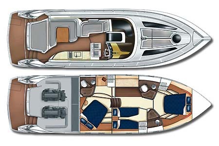 Yacht Charter Croatia Elan E48 Layout Fix