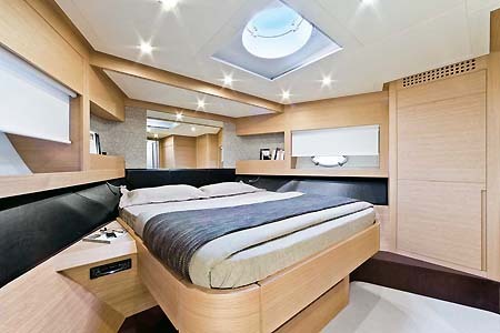 Yacht Charter Croatia Pershing 64 Cabin 1