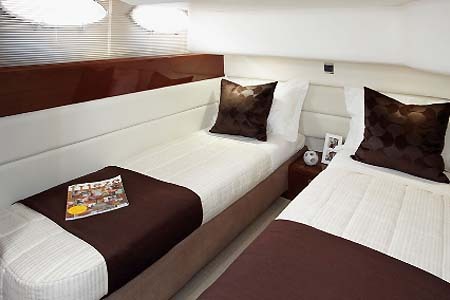 Yacht Charter Croatia Princess 42 Fly Twin Cabin