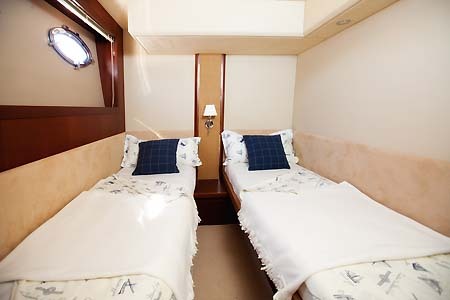 Yacht Charter Croatia Princess V53 Twin Cabin