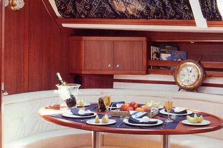Yacht Charter Greece Ocean Star 56 1 Salon 3