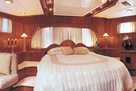 Yacht Charter Greece Troia Master Cabin