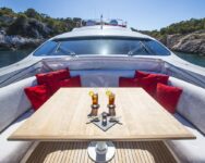 Pershing 90 Tiger Lily Of London Foredeck Seating