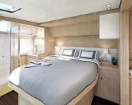 Catamaran Charter Greece Lagoon 52 Cabin Bed