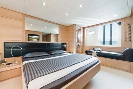 Yacht Charter Croatia Pershing 64 Cabin 2