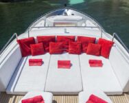 Pershing 90 Tiger Lily Of London Sun Bathing Area