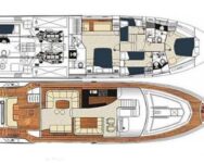 Croatia Yacht Charter Galeon 640 Layout