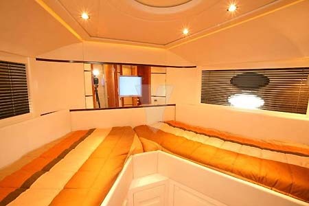 Yacht Charter Croatia Montenegro Pershing 62 Bow Cabin