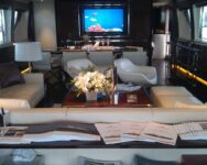 Cyrus One Luxury Charter Yacht Salon