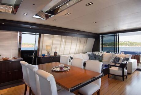 Cambos Blue Salon Looking Aft