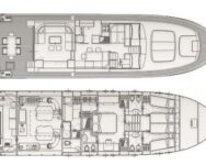 Yacht Charter Greece San Lorenzo 62 Layout