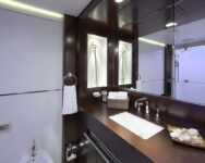 Cyrus One Luxury Charter Yacht Master Stateroom Bath