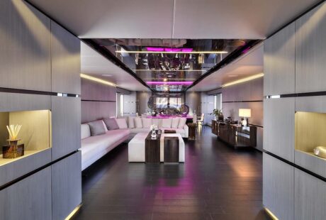 Giraud Luxury Charter Yacht Salon Main Deck
