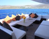 Sunseeker 37 Barracuda Red Sea Upper Deck Lounge Aft