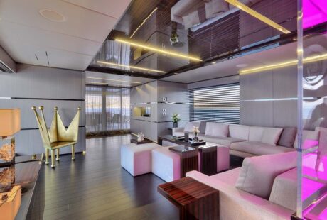 Giraud Luxury Charter Yacht Salon Main Deck Other View