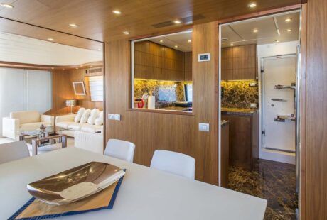 888 Maiora 23s Galley View From Dining Table