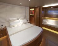 Cyrus One Luxury Charter Yacht Vip Stateroom