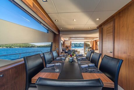 Sunseeker Yacht 80 Dining Table