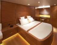 Cyrus One Luxury Charter Yacht Double Stateroom