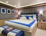 Axioma Superyacht Blue Double Stateroom