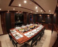 Sunseeker 37 Barracuda Red Sea Dining Table