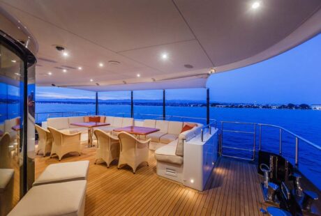 Agram Main Deck Aft Seating Area