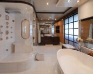 Benetti Swan Master Stateroom Bath