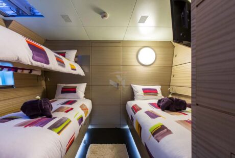 Hutiane Catamaran Twin Cabin With Bunk Bed