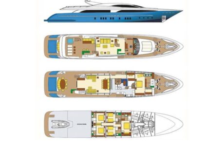 Barents Sea Luxury Charter Yacht Layout Ga