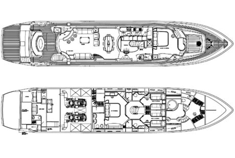 Sunseeker Yacht 105 Layout