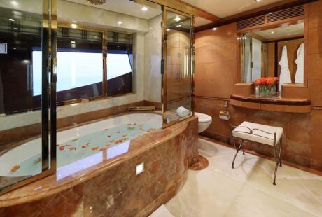 Benetti Jaguar Master Stateroom Bath